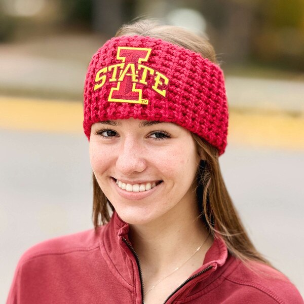 I-State Cardinal Waffle Headband